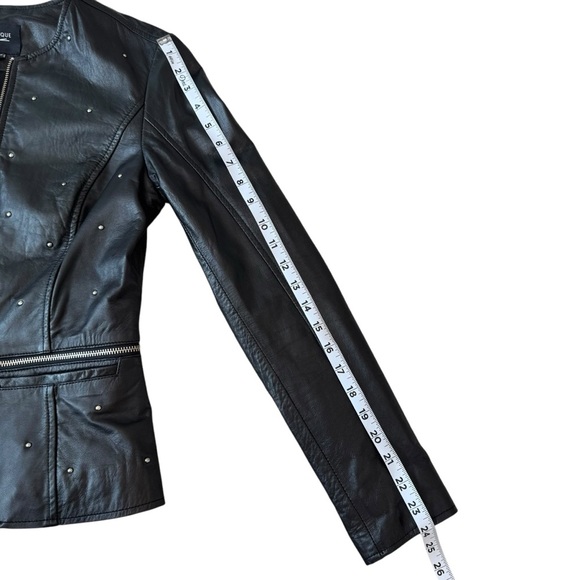 Lamarque Black Leather Jacket. Size S. - Picture 11 of 15